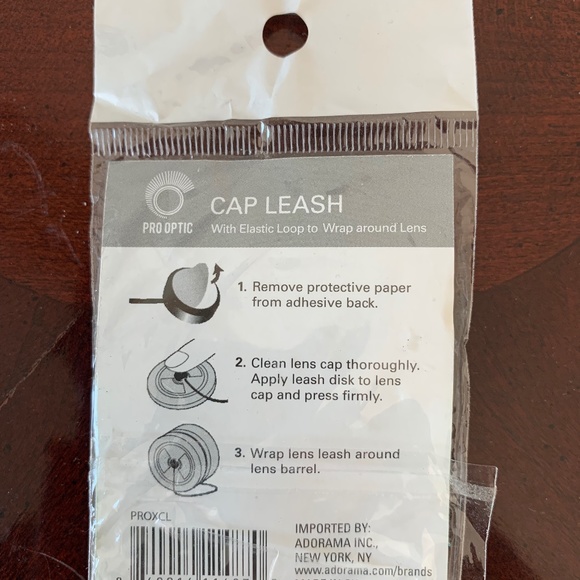 49mm UV Camera Filter & Lens Cap Leash - Picture 5 of 5